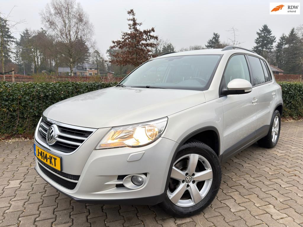 Volkswagen Tiguan 1.4 TSI Sport&Style , Clima / Cruise / Sto, Voorwielaandrijving, Euro 5, Gebruikt, Zwart
