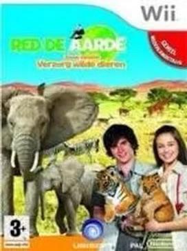 Nintendo Wii Red de aarde- jouw missie: verzorg wilde dieren, Nintendo, 1 speler, Ophalen of Verzenden, Zo goed als nieuw