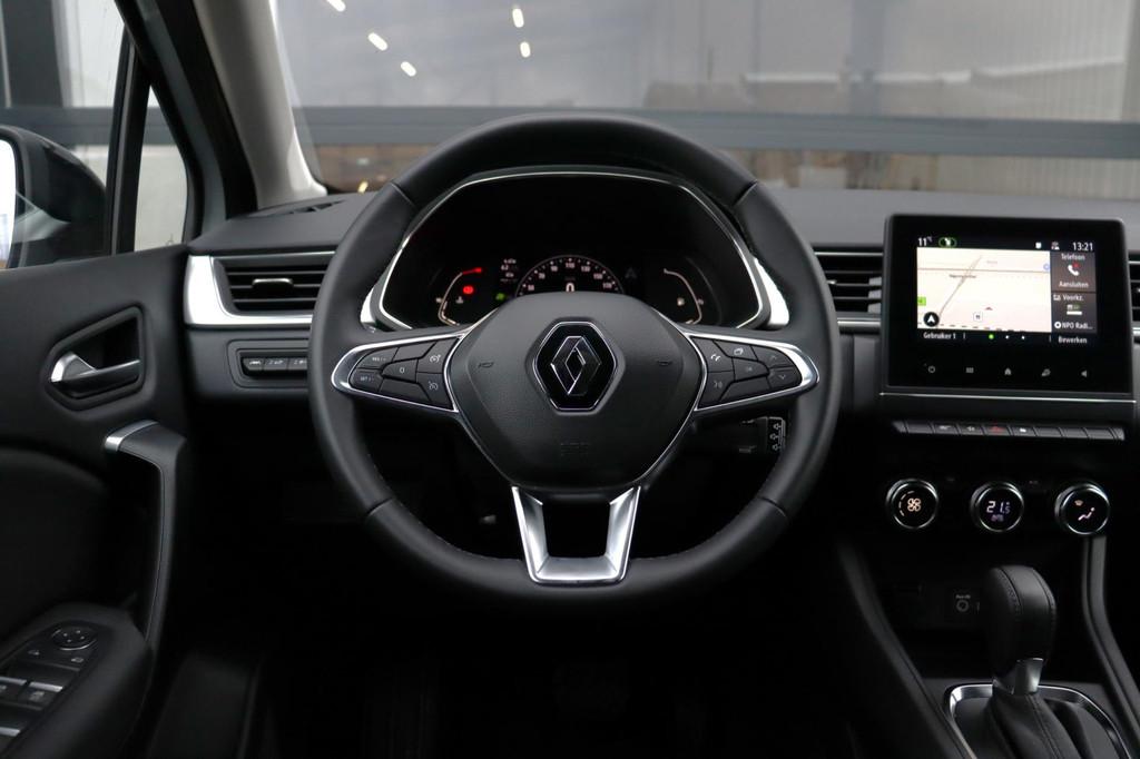 Renault Captur 1.3 mild hybrid 160 techno | NAP | Cruise | N, Gebruikt, 4 cilinders, Wit, Origineel Nederlands