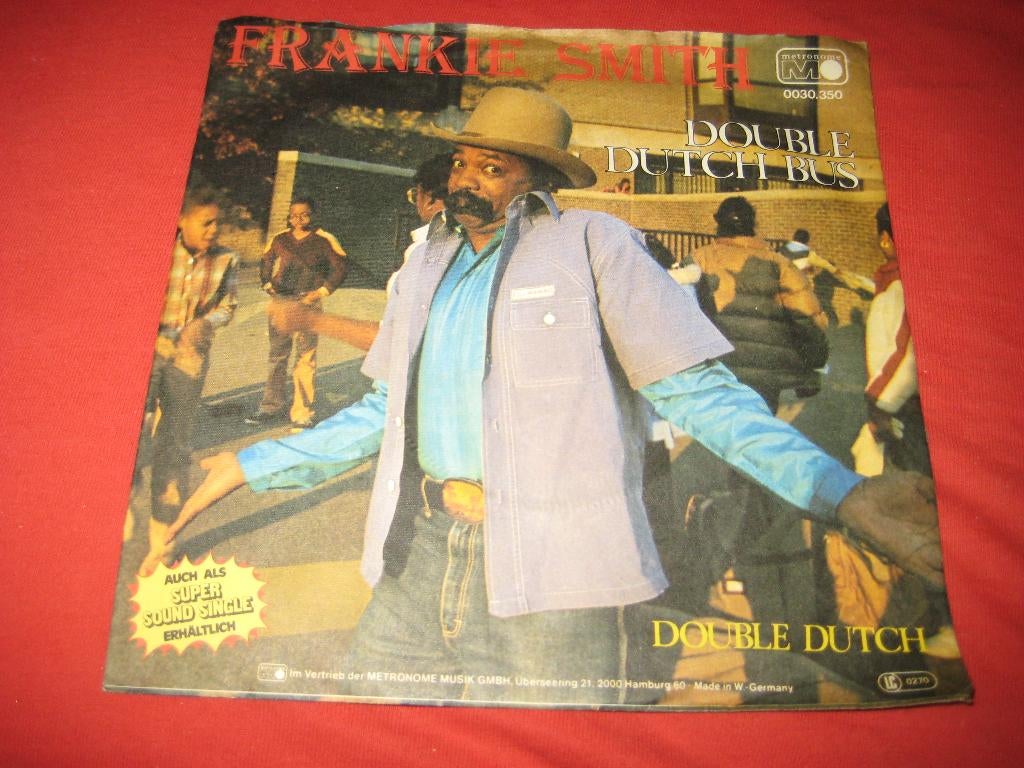 Franky Smith: Double Dutch Bus, Ophalen of Verzenden, Zo goed als nieuw, Single