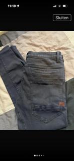 G star D-STAQ super slim34/32 donkerblauw, Ophalen of Verzenden, Zo goed als nieuw, Blauw