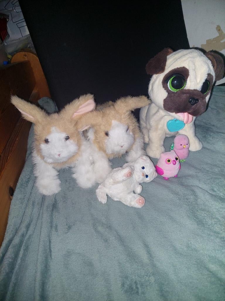 FurReal Friends JJ en Bunny, Ophalen of Verzenden, Gebruikt, Konijn