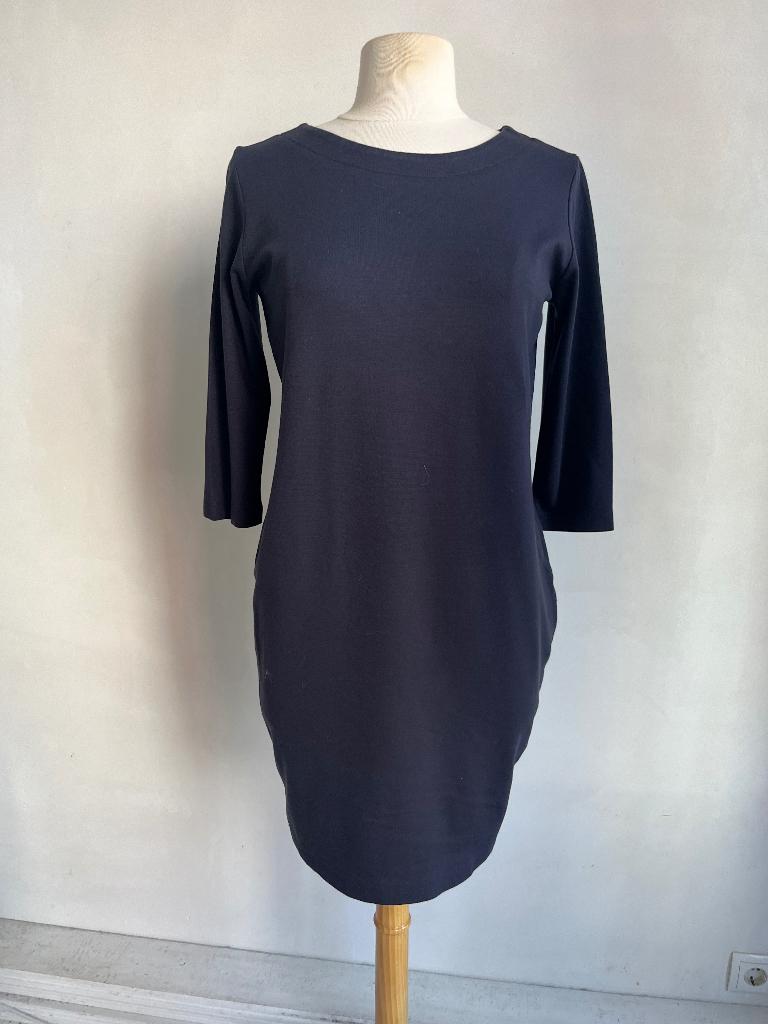 Nathalie vleeschouwer jurk blauw maat s, Zo goed als nieuw, Knielengte, Maat 36 (S), Nathalie vleeschouwer