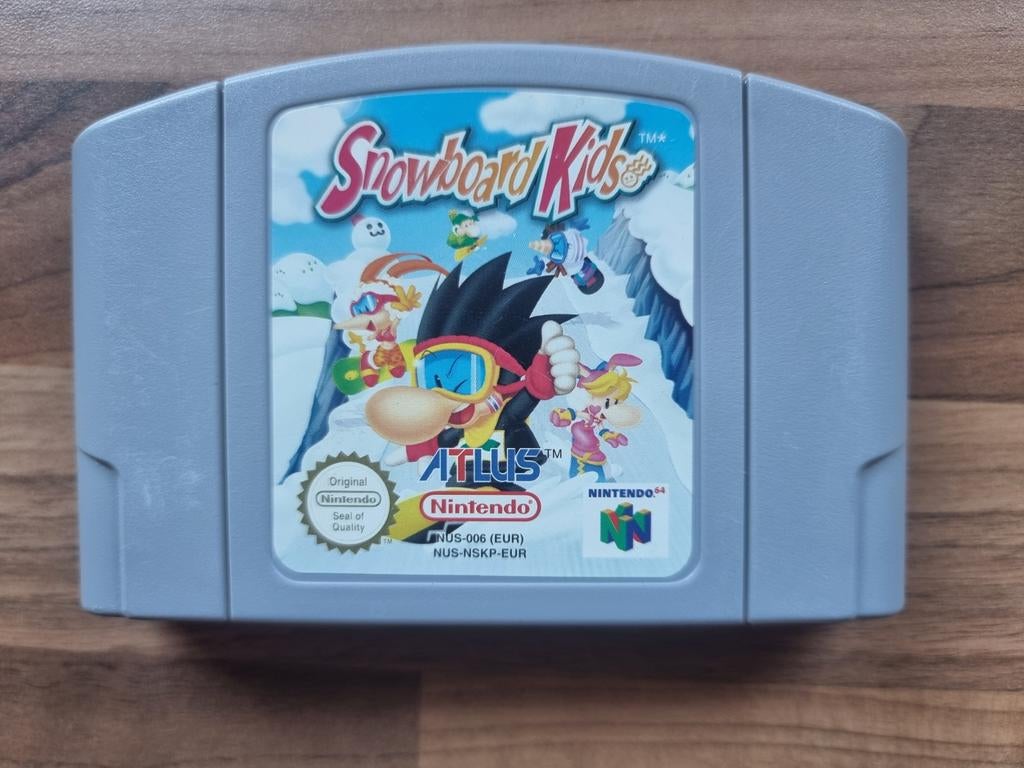 Snowboard Kids, Spelcomputers en Games, Games | Nintendo 64, 1 speler, Ophalen of Verzenden, Zo goed als nieuw, Vanaf 3 jaar