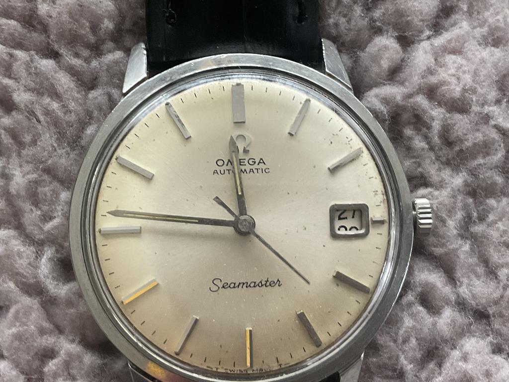 Omega herenhorloge, Sieraden, Tassen en Uiterlijk, Horloges | Antiek, Verzenden, Staal, Omega, 1960 of later