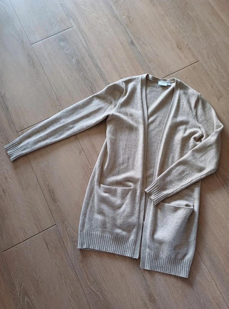 Vest Vila maat S zandkleur, izgs, Ophalen of Verzenden, Zo goed als nieuw, Maat 38/40 (M), Beige