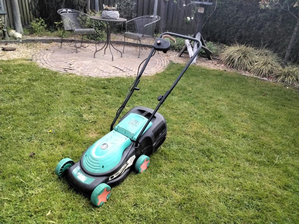 Goed werkende Black en decker grasmaaier, Ophalen, Gebruikt