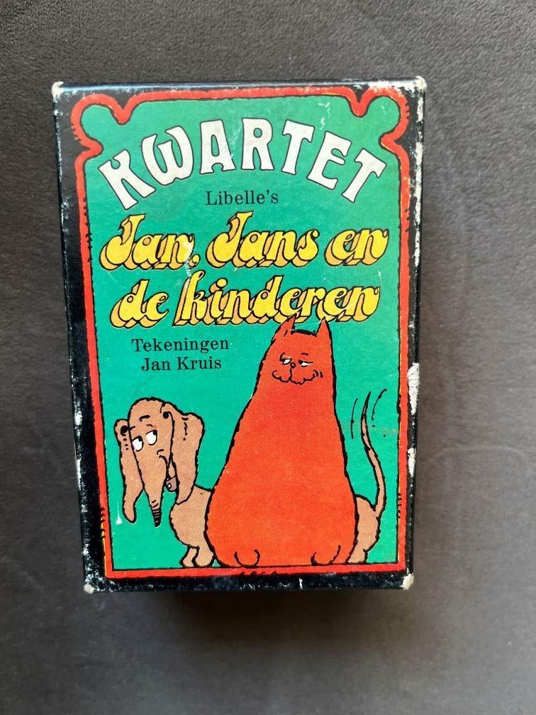 Kwartetspel Jan, Jans en de kinderen, Verzamelen, Speelkaarten, Jokers en Kwartetten, Ophalen of Verzenden, Gebruikt, Kwartet(ten)