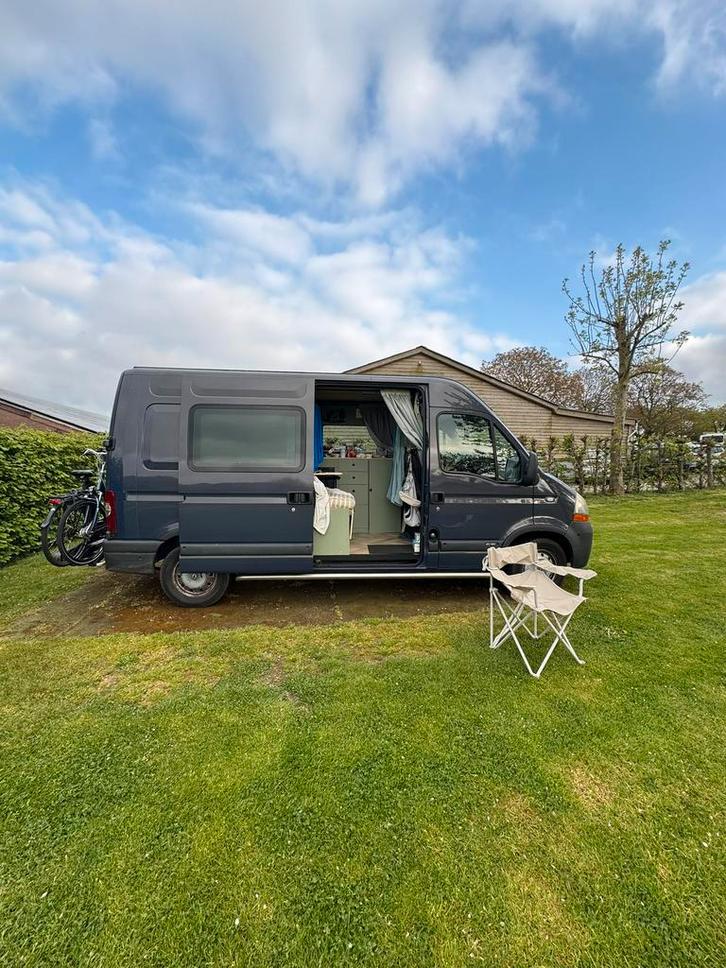 Camper Renault master, Caravans en Kamperen, Campers, Particulier, tot en met 2, Buscamper of Camperbus, Overige merken, Diesel