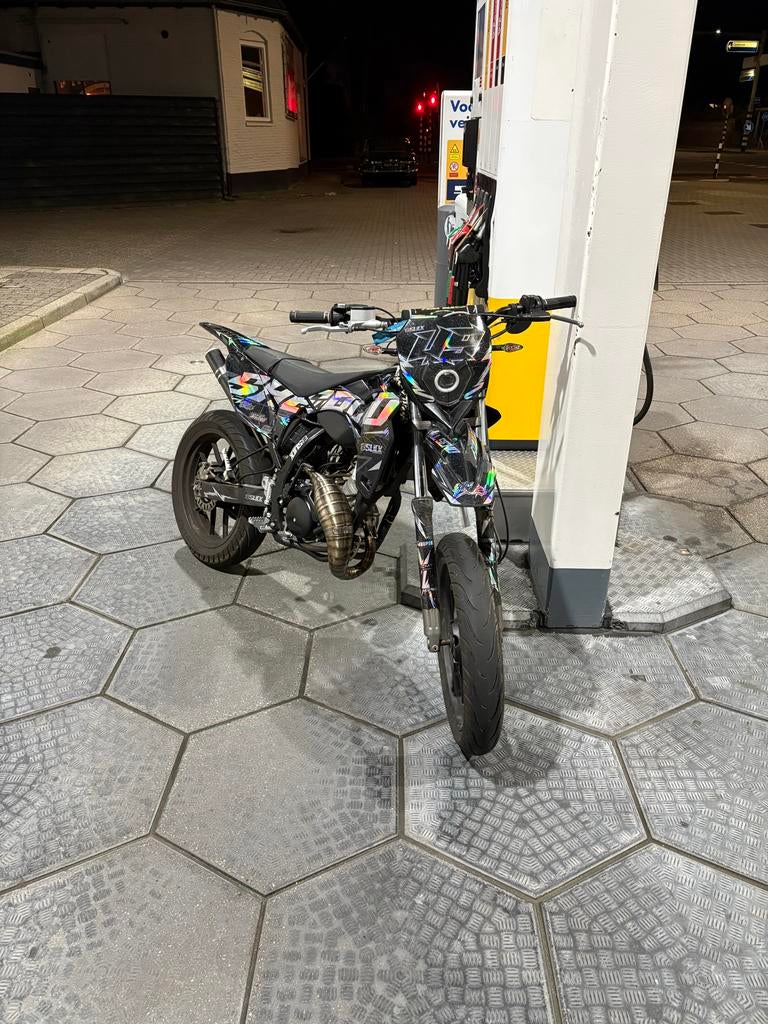 Platek Racing Uitlaat AM6 50/70cc, Ophalen of Verzenden, Zo goed als nieuw, Uitlaat, Piaggio