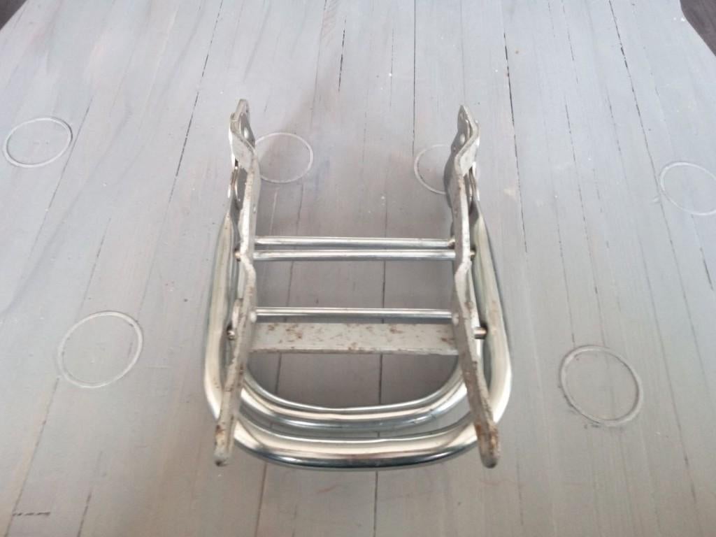 Nos, HMW? H.M.W? bagagerekje achterrekje met redelijk chroom, Ophalen of Verzenden, Nieuw, Overige merken