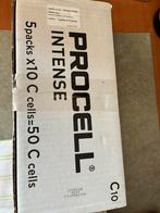 50 stuks c10 procell batterijen nieuw in doos, Ophalen of Verzenden, Zo goed als nieuw