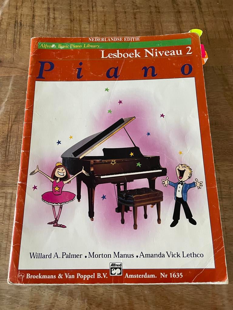 Alfred's Basic Piano Lesboek Niveau 2 (Gebruikt), Gebruikt, Overige genres, Les of Cursus, Ophalen of Verzenden