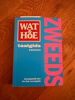 Taalgids wat & hoe Zweeds, Boeken, Ophalen of Verzenden, Zo goed als nieuw, Overige uitgevers