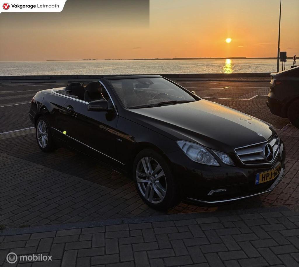 Mercedes E-klasse Cabrio 200 CGI Elegance, Auto's, Euro 5, Achterwielaandrijving, 4 cilinders, Cabriolet