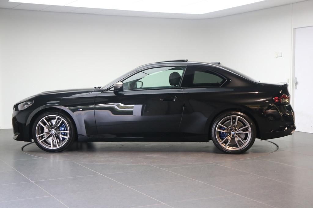 BMW 2 Serie Coupe M240i xDrive High Executive Automaat / Sch, Auto's, BMW, Gebruikt, 4 stoelen, Zwart, 374 pk