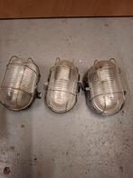 Buitenlampen / Stallampen - Set van 3, Tuin en Terras, Gebruikt, Wandlamp, Ophalen of Verzenden, Waterbestendig