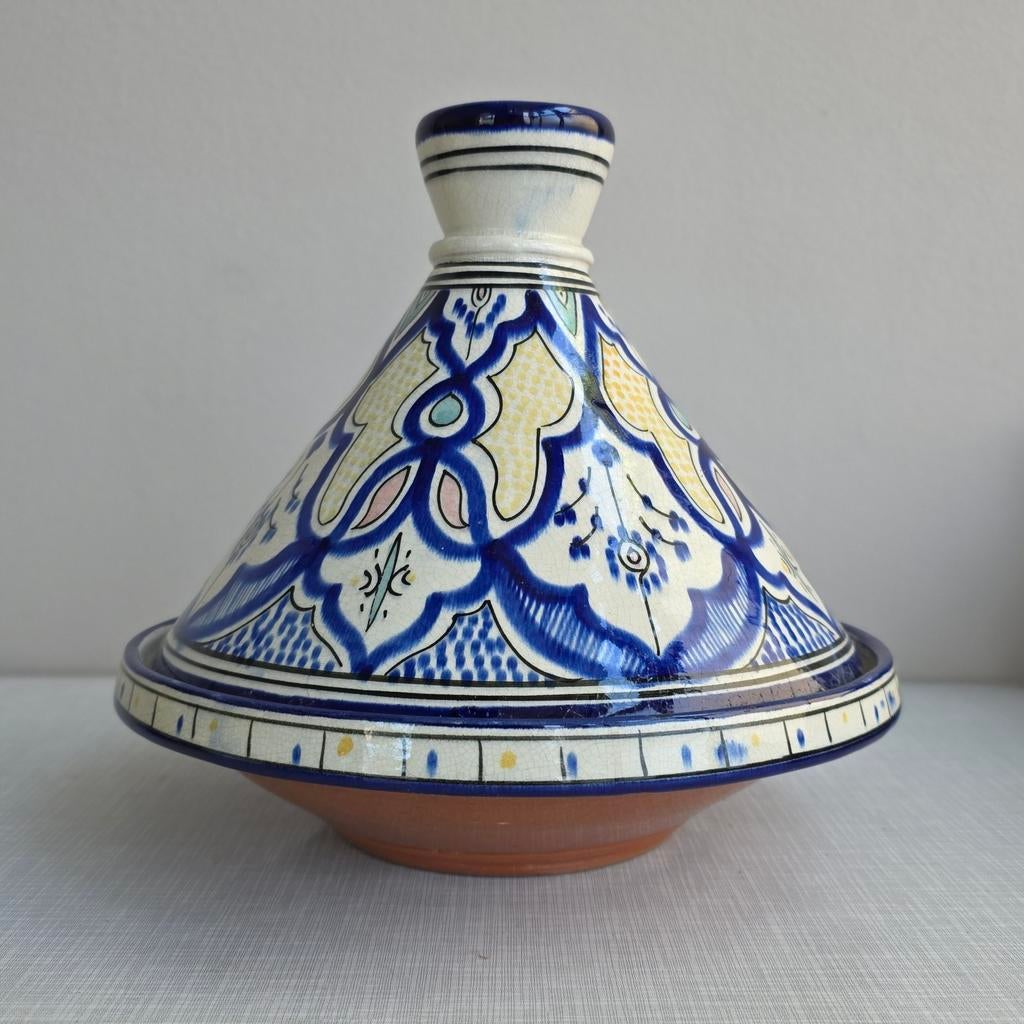 Oude Marokkaanse tajine, Fes-stijl, Antiek en Kunst, Ophalen of Verzenden