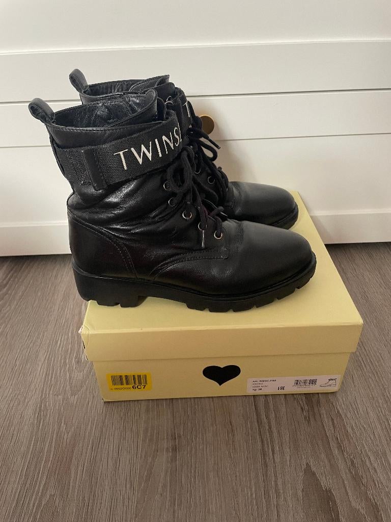 Leuke boots van twinset maat 36, Gebruikt, Meisje, TwinSet, Ophalen of Verzenden