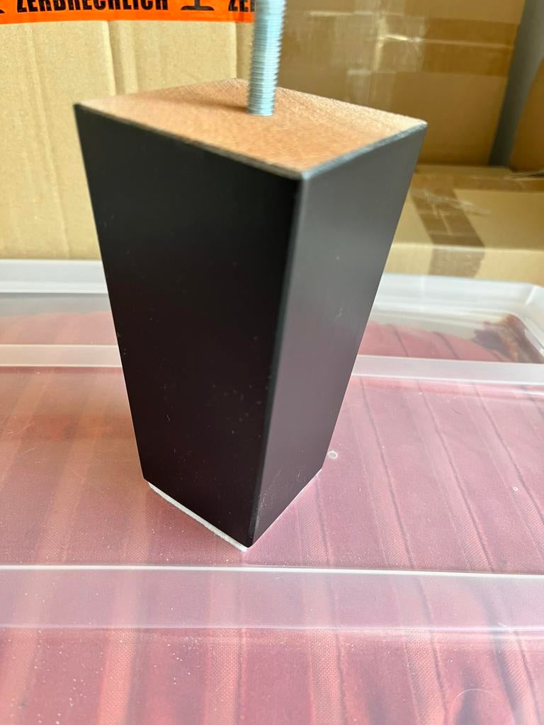 Houten meubelpoten / bedpoten 6x, Huis en Inrichting, Slaapkamer | Bedden, Ophalen of Verzenden, Zo goed als nieuw