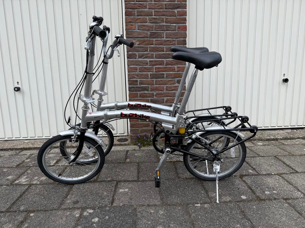 Buzbike vouwfietsen  set aangeboden!, Fietsen en Brommers, Fietsen | Vouwfietsen, 20 inch of meer, Gebruikt, Heren, Versnellingen