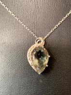 Prasioliet amethist groen hanger beschermt sjamaan healing, Nieuw, Ophalen of Verzenden, Verstelbaar, Groen