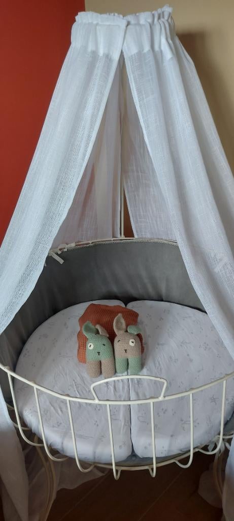 Tweelingwieg, Ophalen, Gebruikt, Box, Bedje of Wieg