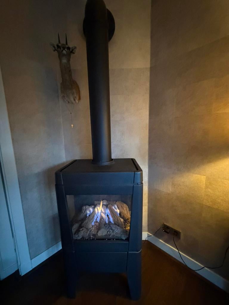 Faber gaskachel, Huis en Inrichting, Ophalen of Verzenden, Zo goed als nieuw, Gas, Gaskachel