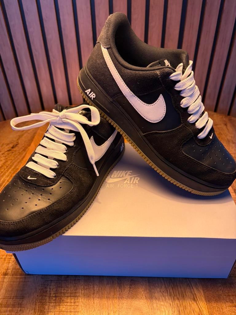 Nike Air Force 1 - Max maat 44, Kleding | Heren, Schoenen, Zwart, Ophalen of Verzenden, Sneakers of Gympen, Zo goed als nieuw