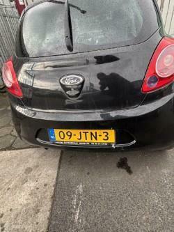 Achterbumper zwart Ford Ka II ('08-'16), Auto-onderdelen, Gebruikt, Ford, Ophalen of Verzenden, Ford