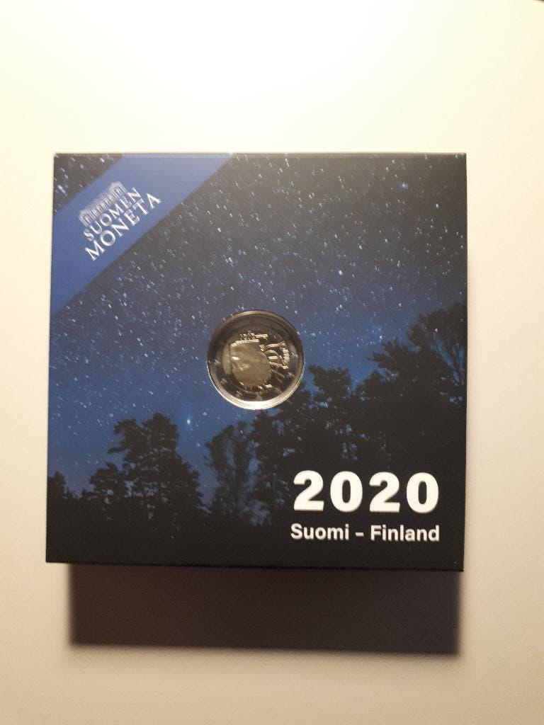 Finland 2020: 2 Euro Vaino Linna (PROOF, blister), Verzenden, Finland, 2 euro