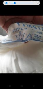 1 persoons dekbed, Eenpersoons, Wit, Ophalen of Verzenden, Deken of Dekbed