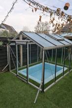 Tuinkas, Tuin en Terras, Kassen, Ophalen of Verzenden, Glas, Gebruikt, Aluminium