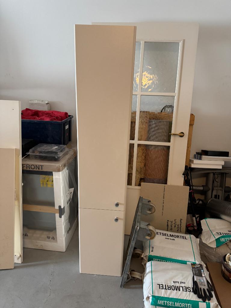 Badkamer kast, Ophalen, (Half)hoge kast, Minder dan 50 cm, Gebruikt