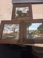 Set van 3 Hollandse Tegeltableaus: Mosa en Villeroy & Boch, Antiek en Kunst, Ophalen of Verzenden