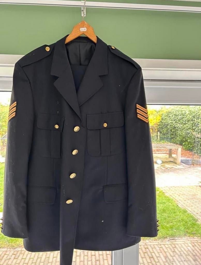 Brandweer kleding , orgineel, Ophalen of Verzenden, Landmacht, Nederland, Kleding of Schoenen