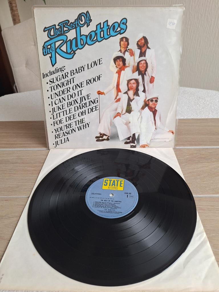 LP van  THE RUBETTES  //  THE BEST OF THE RUBETTES, Cd's en Dvd's, Ophalen of Verzenden, Gebruikt, 12 inch
