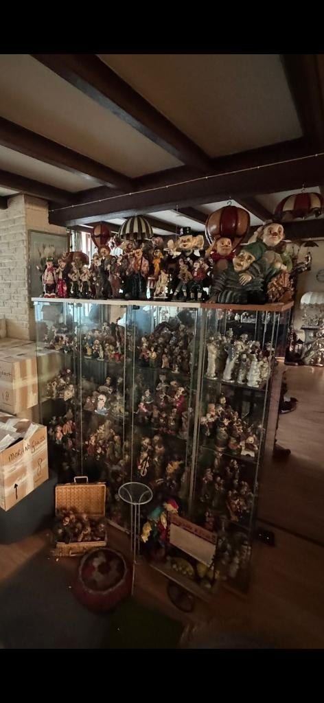Verzameling clowns beeldjes, Ophalen of Verzenden, Zo goed als nieuw, Overige typen