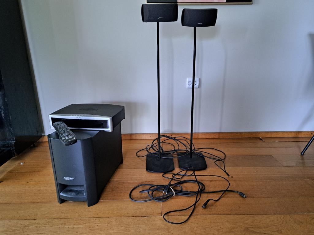 Bose 3-2-1 III Powered Speaker System, 70 watt of meer, Zo goed als nieuw, Dvd-speler, Ophalen
