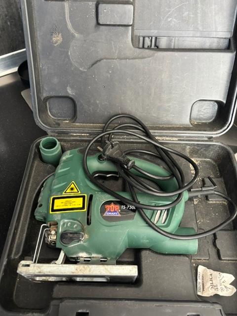 Decoupeerzaag TopCraft, Doe-het-zelf en Verbouw, Gereedschap | Zaagmachines, Ophalen, Topcraft/FERM, Gebruikt, Decoupeerzaag