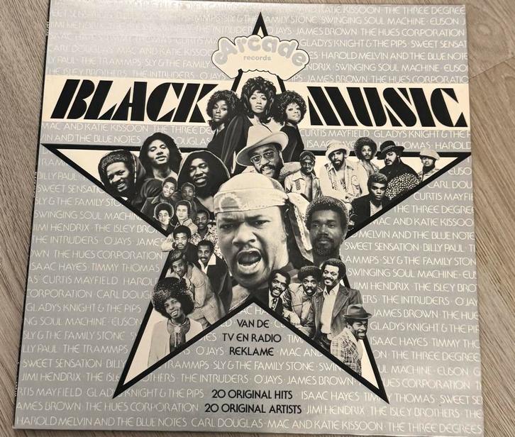 Black Music LP - 20 Original Hits, Cd's en Dvd's, Vinyl | Overige Vinyl, Gebruikt, 12 inch, Ophalen of Verzenden