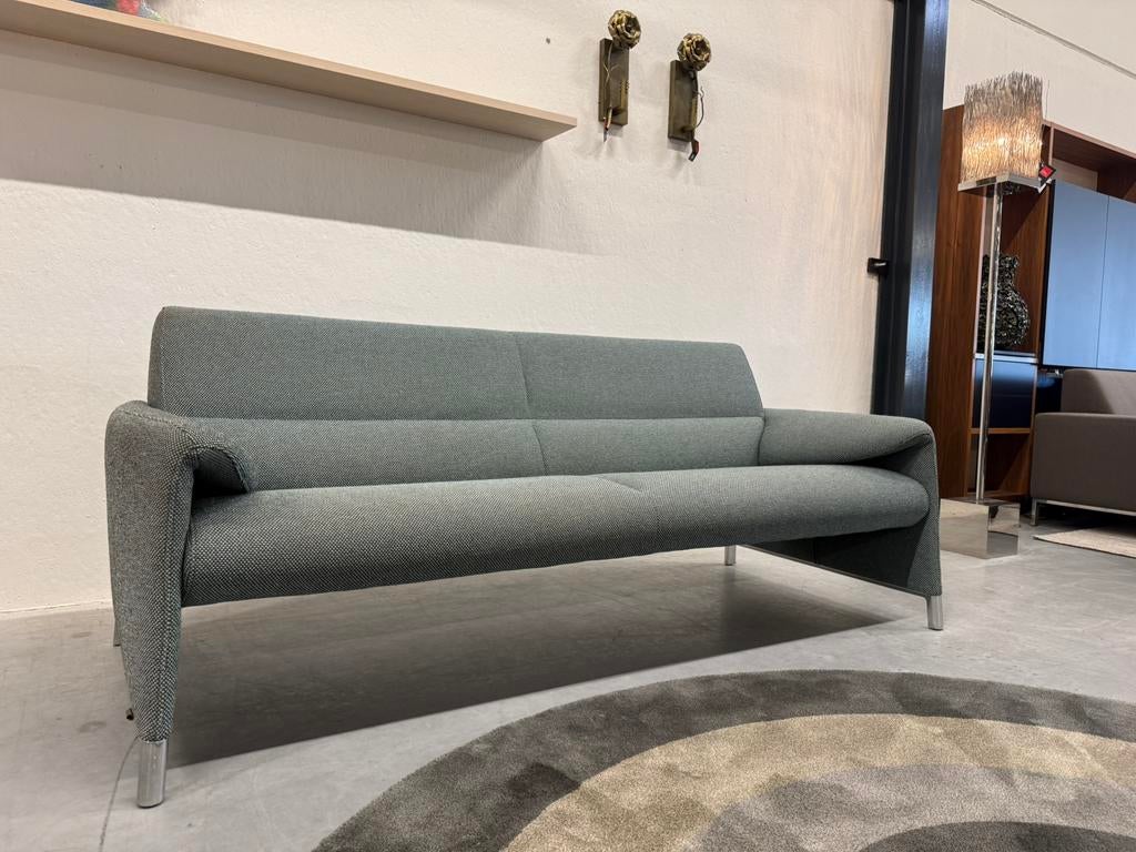 Leolux Felizia Bank 3 zits bank bolster stof Design 210, Leolux, Driepersoons, 75 tot 100 cm, Ophalen of Verzenden