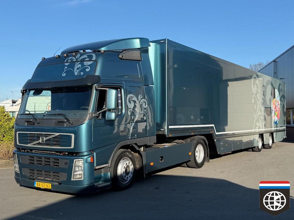 Volvo FM 370 4X2 Combinatie Bloemen trailer- TRS koelmachine, Auto's, Automaat, Euro 5, Achterwielaandrijving, Stoelverwarming