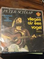 PETER SCHAAP vliegen als een vogel / luiken voor de ramen, Ophalen of Verzenden, Zo goed als nieuw, Overige formaten, Levenslied of Smartlap
