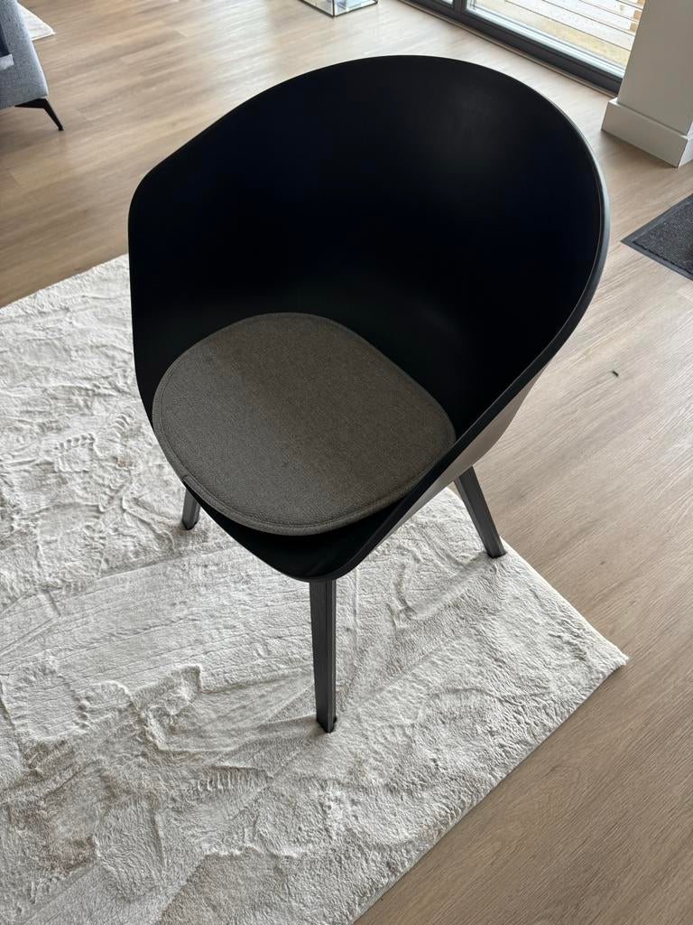 Zwarte Hay stoel, Ophalen, Kunststof, Gebruikt, Zwart