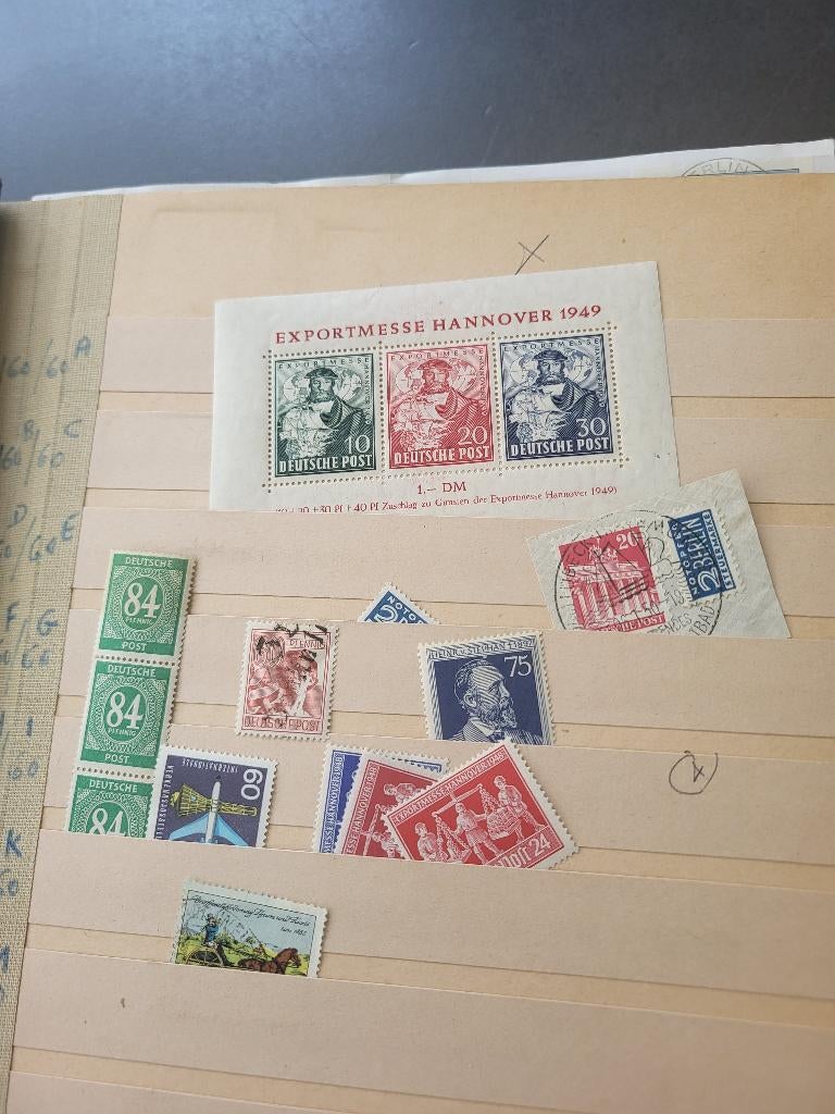 doubletten partij BRD meest Berlin veel betere uitgiften, Ophalen of Verzenden, Overige periodes, Postfris