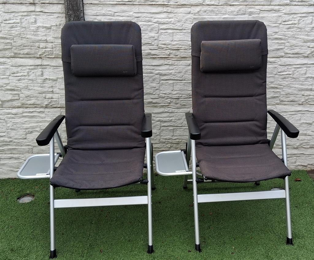 Campingstoelen 2x Human Nature (verona), Caravans en Kamperen, Kampeermeubelen, Ophalen, Zo goed als nieuw, Campingstoel