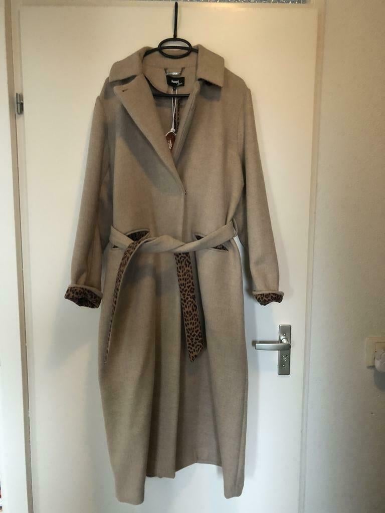 Eksept jas van Nicolette van Dam. Maat L. NIEUW!, Verzenden, Beige, Maat 42/44 (L), Nieuw