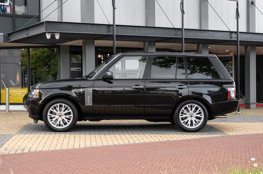 Land Rover Range Rover 5.0 S/C Autobiography (bj 2010), Auto's, Euro 5, Gebruikt, 510 pk, Zwart