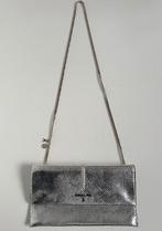PATRIZIA PEPE Zilver schouder/clutch leren tas bag, Ophalen of Verzenden, Zo goed als nieuw, Overige kleuren, Schoudertasje